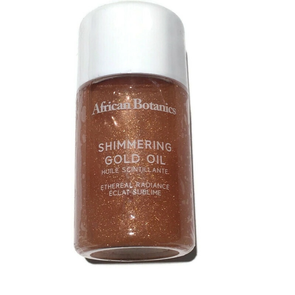 NWT African Botanicals Shimmering Gold Oil - Picture 6 of 12